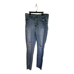 Threads & Others distressed skinny jeans